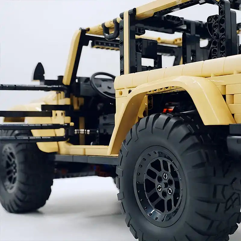 3621 Pieces High Tech Car 13184 Toys APP/RC Motorized Wrangler SUV Car Model Building Block Brick Puzzle Kids Christmas Gift Toys