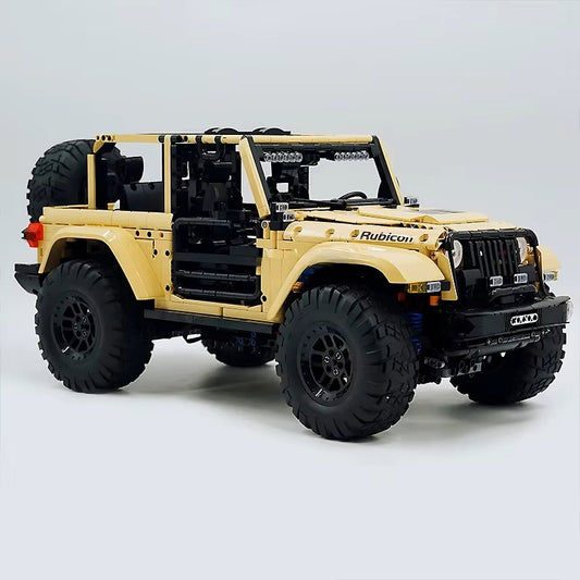 3621 Pieces High Tech Car 13184 Toys APP/RC Motorized Wrangler SUV Car Model Building Block Brick Puzzle Kids Christmas Gift Toys