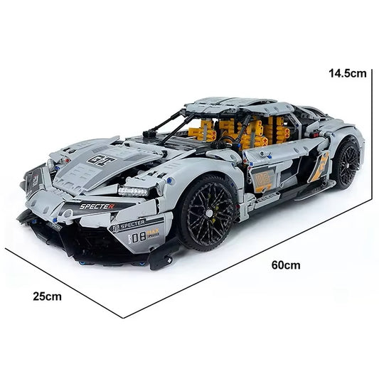3508 Pieces 88012 MOC Technical Super Sports Car Building Blocks GT Racing Vehicles Bricks Puzzle Assembly Toys Christmas Gift for Kids