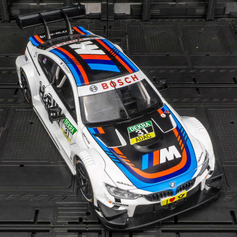 BMW M4 DTM 1:24 Scale Diecast Model – Collector Grade Metal Race Car
