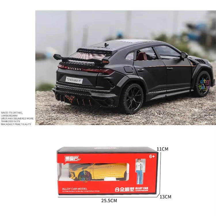 Lamborghini Urus 1:24 Scale Die-Cast Metal Collector Model – High-Performance Luxury SUV Edition