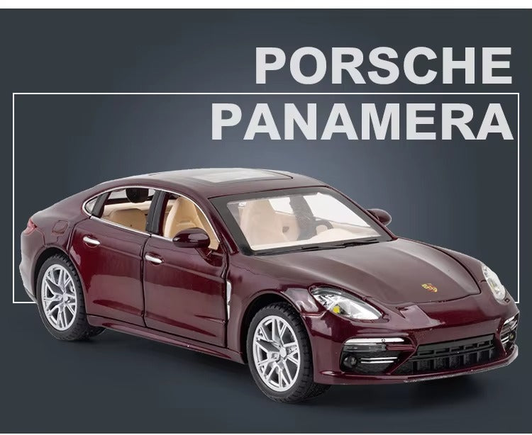 Porsche Panamera 1:24 Scale Die-Cast Metal Collector Model – Luxury Performance Sedan Edition