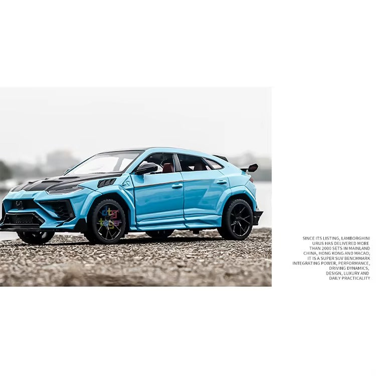 Lamborghini Urus 1:24 Scale Die-Cast Metal Collector Model – High-Performance Luxury SUV Edition