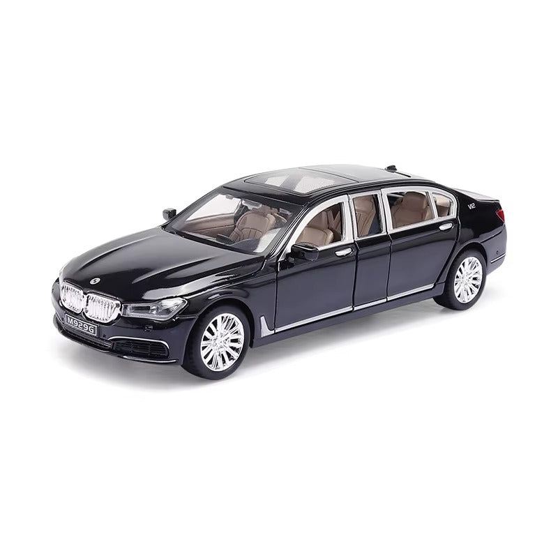 BMW 7 Series V12 1:24 Scale Die-Cast Metal Collector Model – Luxury Executive Sedan Edition