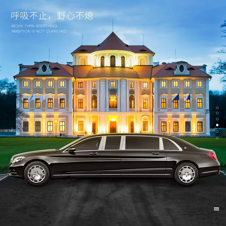 Mercedes-Maybach S650 1:24 Scale Die-Cast Metal Collector Model – Ultra-Luxury Executive Edition