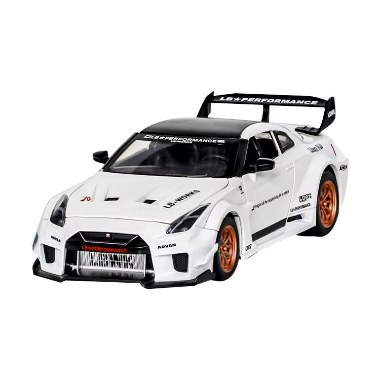 Nissan GT-R CSR2 1:24 Scale Die-Cast Metal Collector Model – Black Mamba Performance Edition