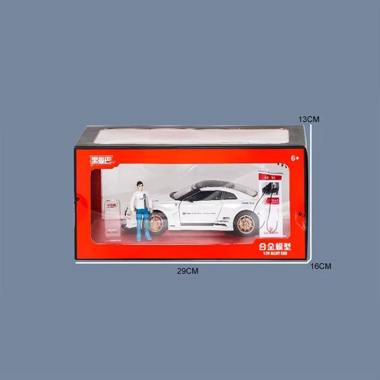 Nissan GT-R CSR2 1:24 Scale Die-Cast Metal Collector Model – Black Mamba Performance Edition