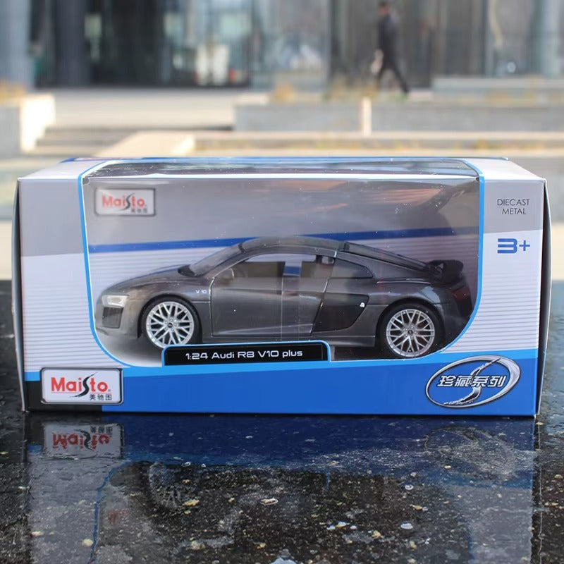 Audi R8 1:24 Scale Die-Cast Metal Collector Model – High-Performance Supercar Edition