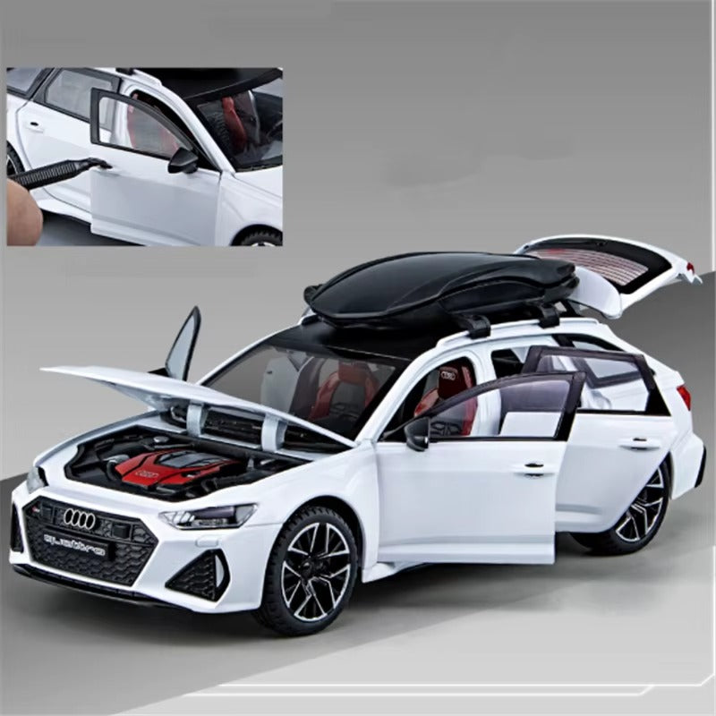 Audi RS6 Avant 1:24 Scale Diecast Model – Collector Grade Metal Display Car
