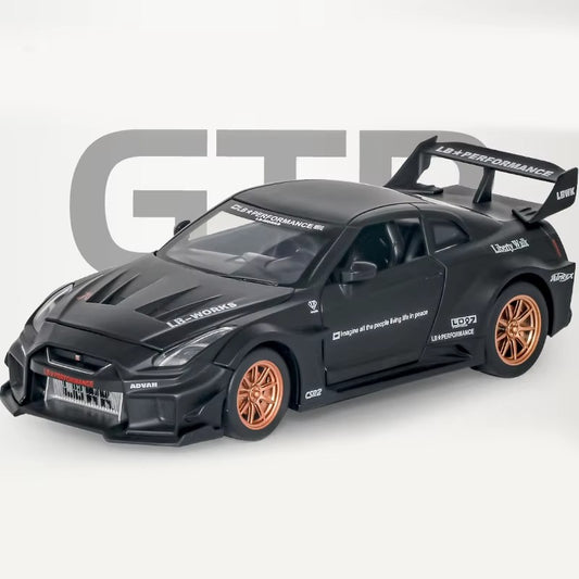 Nissan GT-R CSR2 1:24 Scale Die-Cast Metal Collector Model – Black Mamba Performance Edition