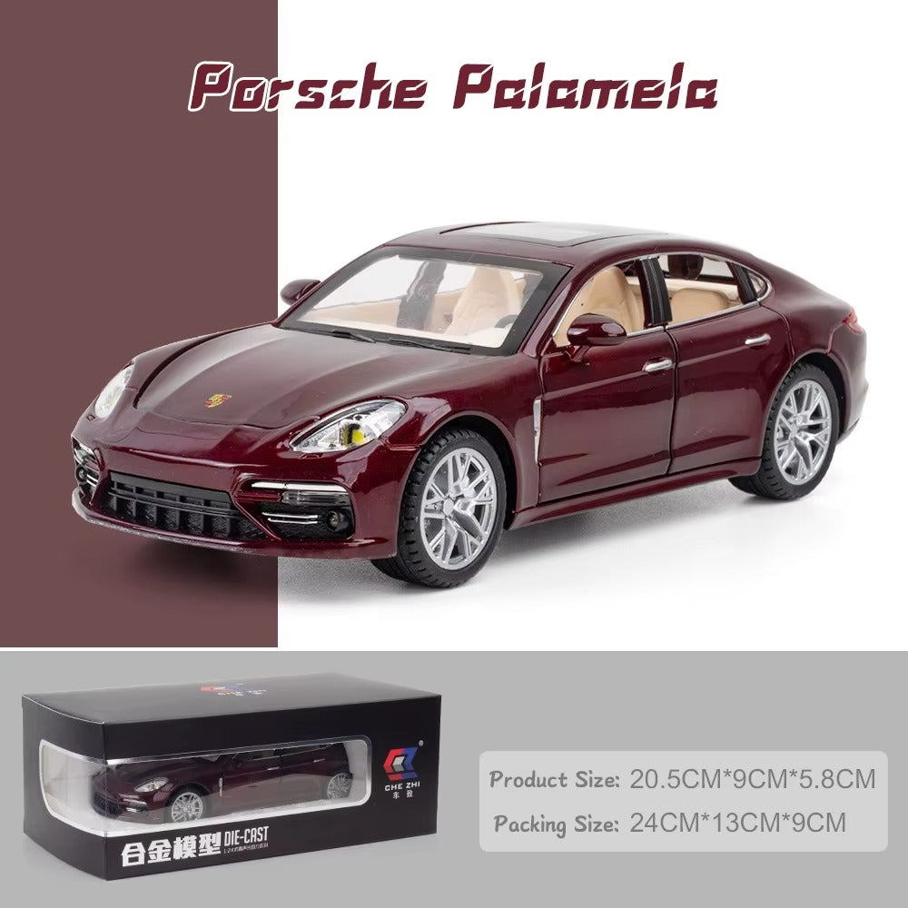 Porsche Panamera 1:24 Scale Die-Cast Metal Collector Model – Luxury Performance Sedan Edition