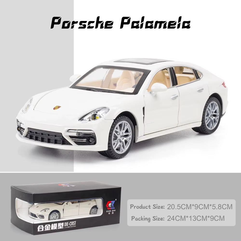 Porsche Panamera 1:24 Scale Die-Cast Metal Collector Model – Luxury Performance Sedan Edition