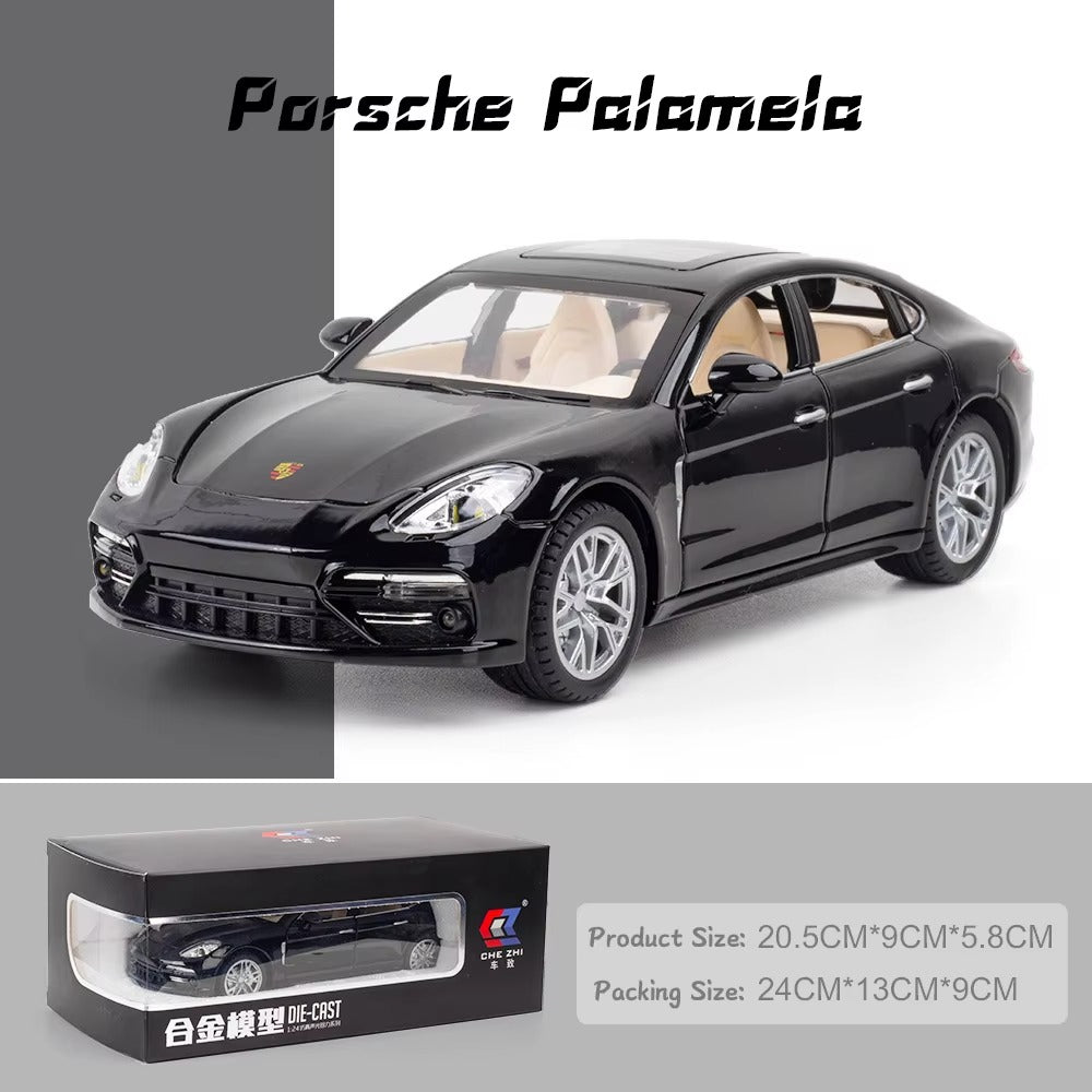 Porsche Panamera 1:24 Scale Die-Cast Metal Collector Model – Luxury Performance Sedan Edition